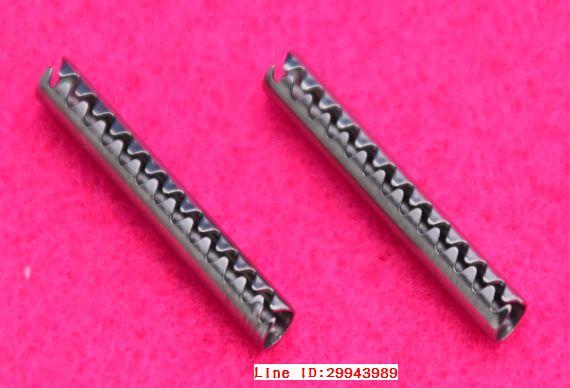 Toothed Spring Pins.